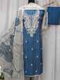 Pure Cotton Shirt with Embroidery Work