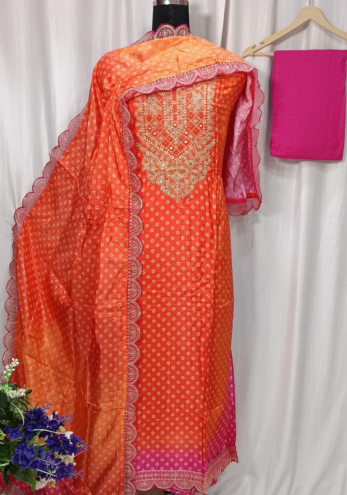 Embroidered Cotton Set