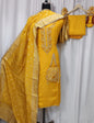 Pure Shimar Handwork Suit Set with Embroidered Potli & Jutti